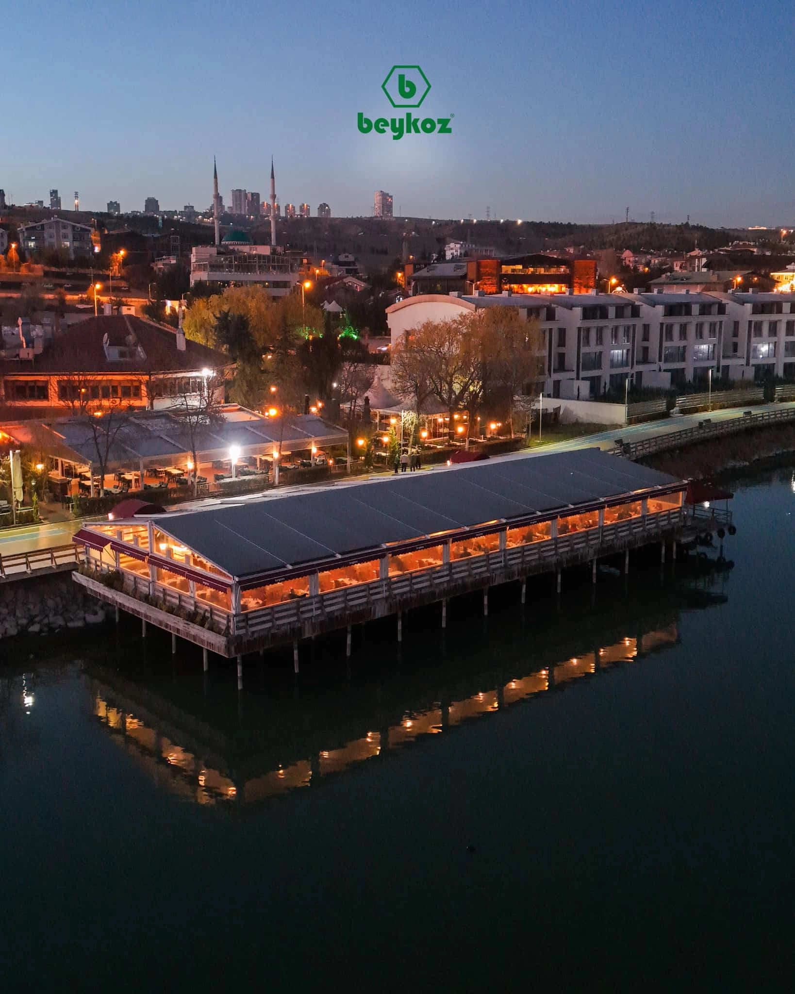 Beykoz Restoran Gölbaşı Şubesi Atmosferi